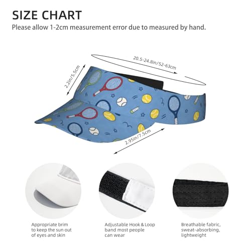 Panda Sports Sun Visor Hats for Women Men - color: 14