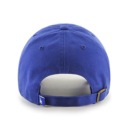 47 Los Angeles Dodgers Olive MLB Ballpark Camo Clean Up Cap - color: Blue
