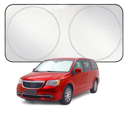 EzyShade X-Large Windshield Sun Shade. See Vehicle Size-Chart. XL Size - size: X-Large