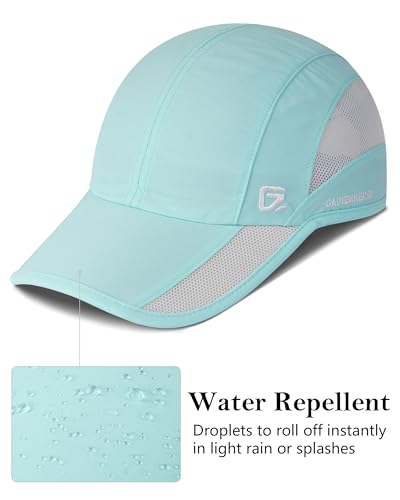 GADIEMKENSD Quick Dry Run Hat Cooling Breathable Mesh - color: Mint Green, size: 7-7 1/2