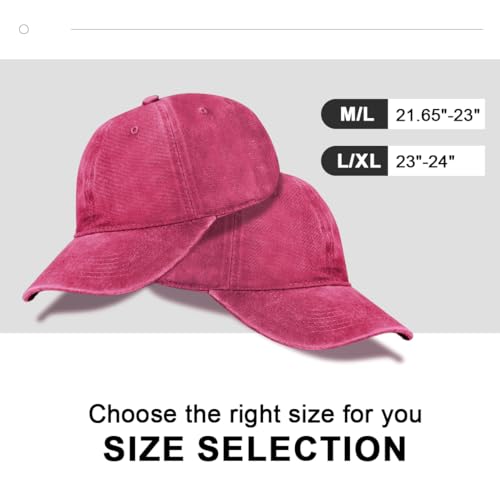 24Pack Baseball Cap Blank Trucker Hats Bulk Wholesale Hats Adjustable Plain for Men Women - color: Red