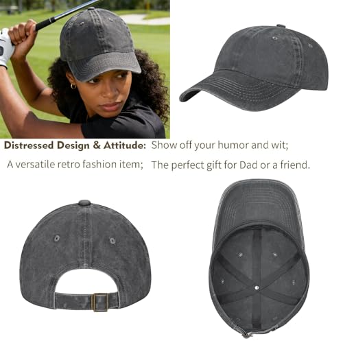 5 PCS Baseball Cap Washed Cotton Unstructured Vintage Hat for Men Women