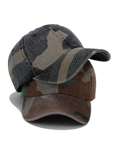 Unisex Military Army Hat Men Women Baseball Cap Flat Top Cap Adjustable Camo Cadet Cap - color: Green