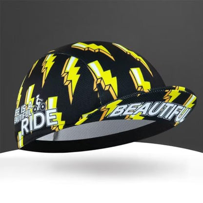 Cycling Cap for Man and Woman Cycling Hat Under Helmet-Polyester Breathable Sweat Absorbent - color: Bplan-7