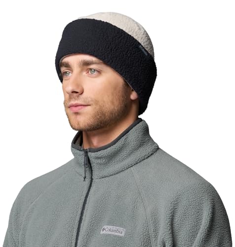 Columbia Unisex Timber Meadow Mtr Fleece Beanie - color: Dark Stone/Black