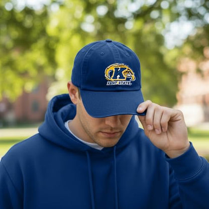 Desert Cactus University of Hawaii Embroidered Baseball Hat Cap - color: Blue