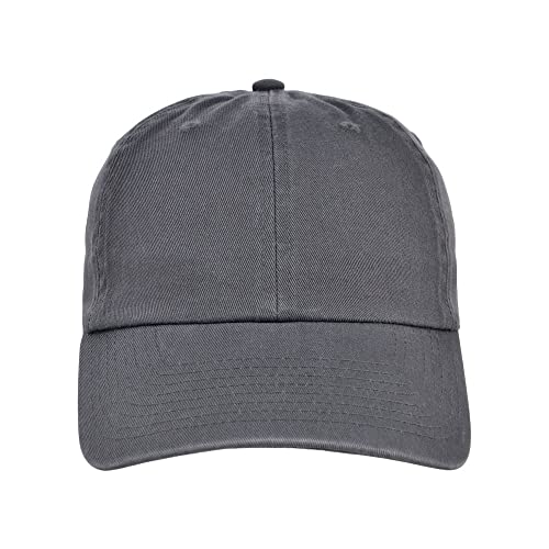 Lids Blank Baseline Dad Adjustable Strapback Hat - color: Charcoal