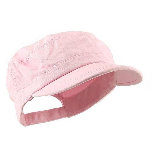 e4Hats.com Enzyme Regular Solid Army Caps - color: Pink