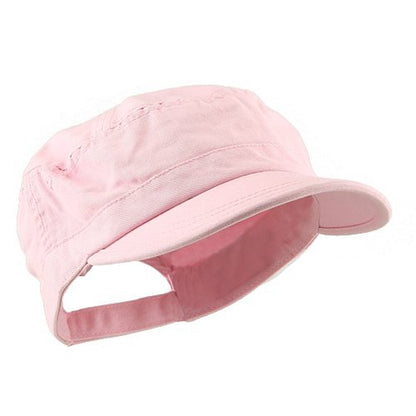 e4Hats.com Enzyme Regular Solid Army Caps - color: Pink