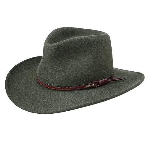 Bozeman Outdoor Hat - Light Brown - color: Loden, size: Large
