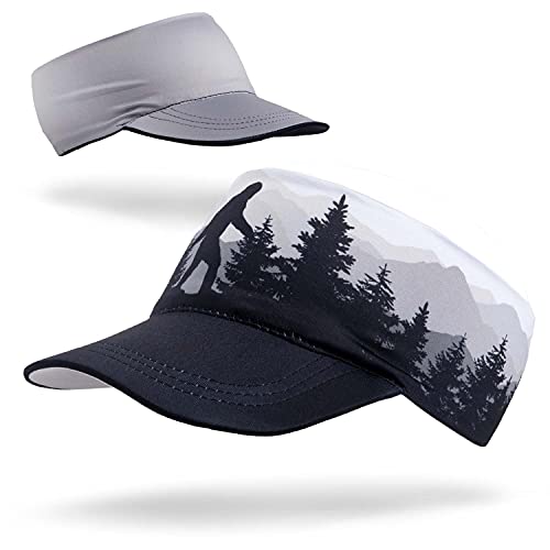 Gone For a Run Running Visor - Comfort Performance - One Size Fits Most - color: Big Foot