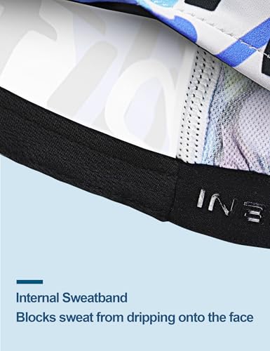 INBIKE Cycling Cap Quick-Dry Breathable Sun Protection Bike Cap - color: Blue