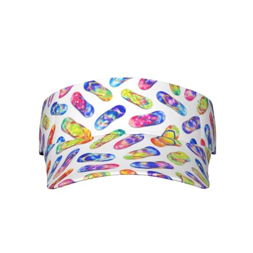 Visors for Women Men, Adjustable Sports Sun Visor Hats Outdoor Tennis Golf Running - color: V-013#