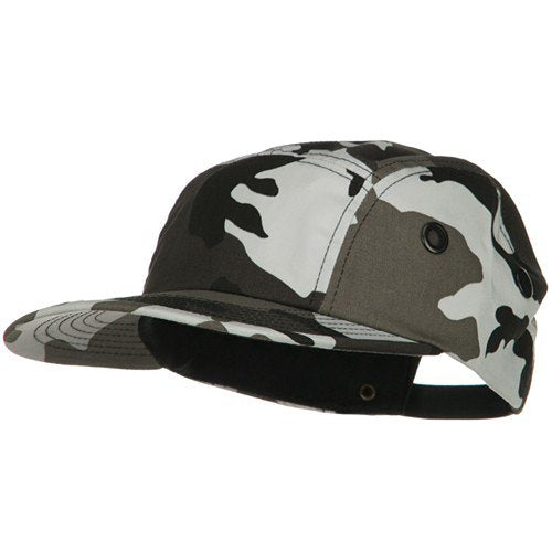 e4Hats.com 5 Panel Camouflage Twill Cap - color: City