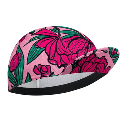 Cycling Cap with Sun Visor, Lightweight Polyester Bike Hat for Men & Women - color: Ck8