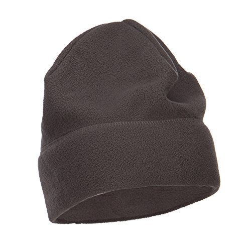 e4Hats.com Big Size Fleece Beanie - color: Grey, size: One Size
