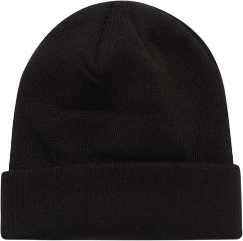 Hurley Mens Icon Knit Cuffed Beanie - color: Black