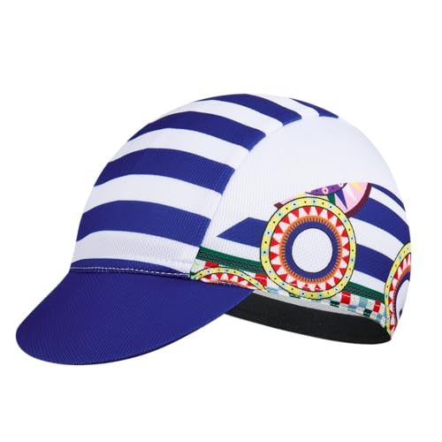 Cycling Cap with Sun Visor, Lightweight Polyester Bike Hat for Men & Women - color: Ck29