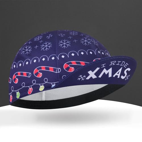 Cycling Cap for Man and Woman Cycling Hat Under Helmet-Polyester Breathable Sweat Absorbent - color: Go-16