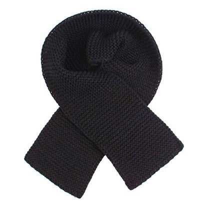 Duoyeree Baby Winter Hat Scarf Glove Beanie Set Fleece Lined Set 0-3T - color: Black