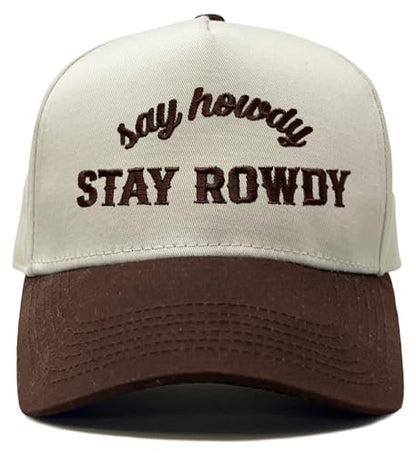 Funky Junque Adult Trucker Snapback Hat 2-Tone Baseball Cap