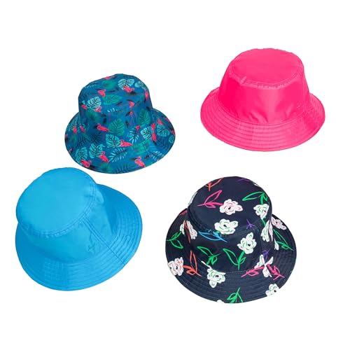 Lug Canopy Bucket Hat - color: Yellow/Sky