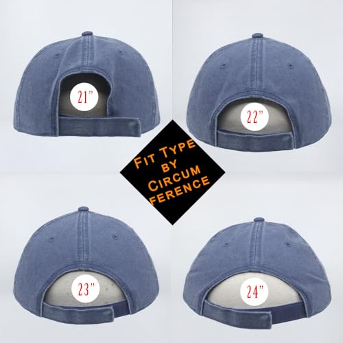 Plain Washed Cotton Adjustable 6 Panel Dad Hat Baseball Cap - color: Khaki