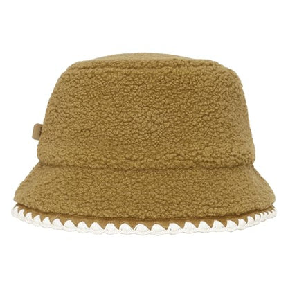 UGG Women's Uggfluff Scalloped Hat - color: Chestnut, size: Large-X-Large