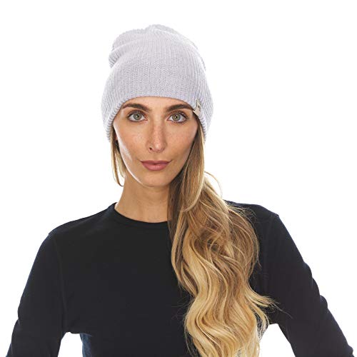 Minus33 Merino Wool Everyday Knit Wool Beanie - color: Ash Gray