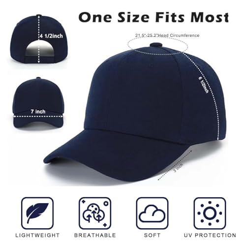 ZH Plain Adjustable Baseball Cap - Lot of 12 Unisex Blank Design Caps - color: Colour Mixture