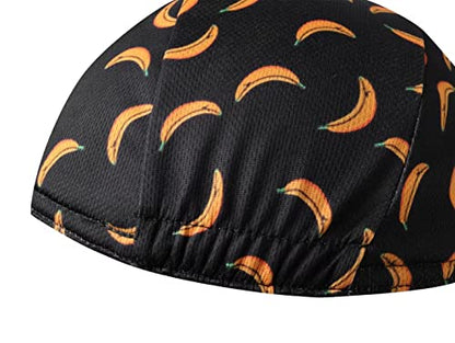 Funny Cycling Cap - Polyester Cycling Hat-Under Helmet - Cycling Helmet Liner Breathable&Sweat Uptake - color: F5