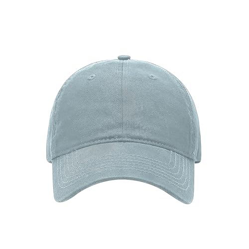 Mommy Jennie Unisex Vintage Washed Distressed Baseball-Cap Twill Adjustable Dad-Hat - color: A43-light Blue