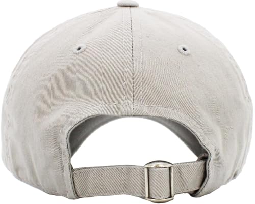 KBETHOS® Classic Washed Cotton Baseball Cap - color: Light Gray