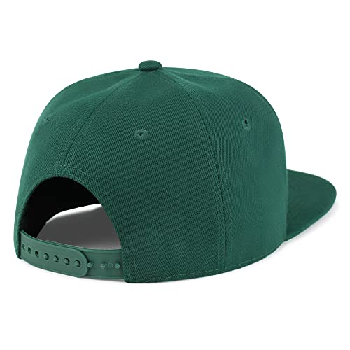 JPAK Drum Stick Hip-Hop Snapback Hat Embroidered Baseball Cap Drummer - color: 06. Green