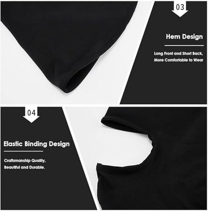 2Pcs Full Face Mask,2Hole/3Hole Black Thin Balaclava Seamless Mask - color: 2 Hole Black+green