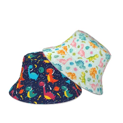 Bucket Hat double sided wearing for women men Summer outdoor fisherman hat - color: Black21