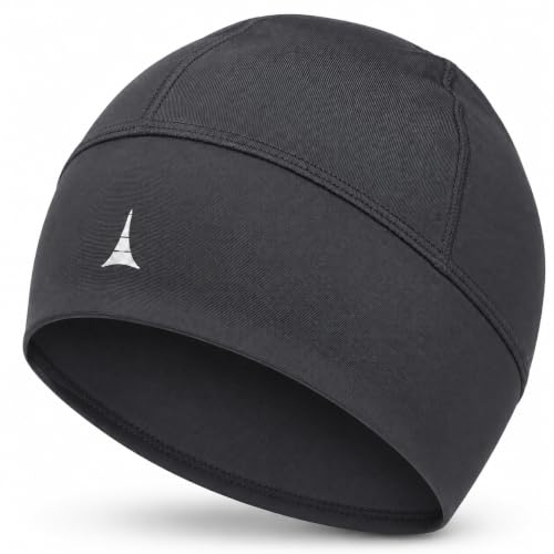 Helmet Liner Sweat Wicking Skull Cap Beanie. Ultimate Performance Moisture Wicking. Fits Under Helmets - color: Charcoal Gray