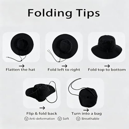 Bucket Hats Sun Hat UV Protection Packable Fishing Hats for Women Lightweight Hiking Hat - color: Horse Heartbeat