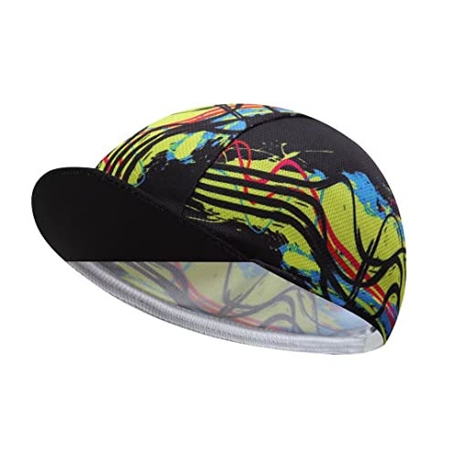 Cycling Cap - Polyester Road Cycling Hat-Under Helmet - Cycling Helmet Liner Breathable&Sweat Uptake - color: 2