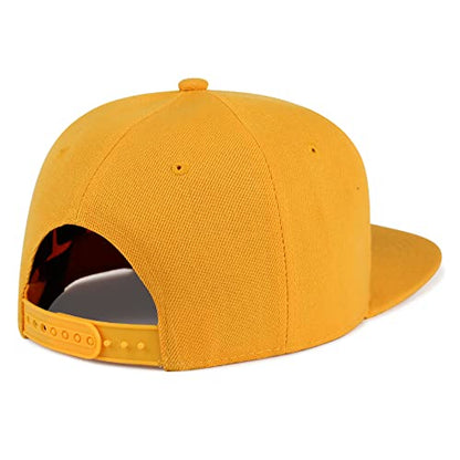 Liberty Statue Hip-Hop Snapback Hat Embroidered Baseball Cap New York - color: 09. Yellow
