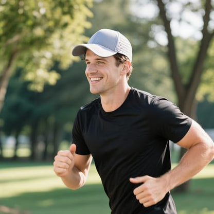 Quick Dry Trucker Hat for Men & Women Workouts Hats - color: Grey