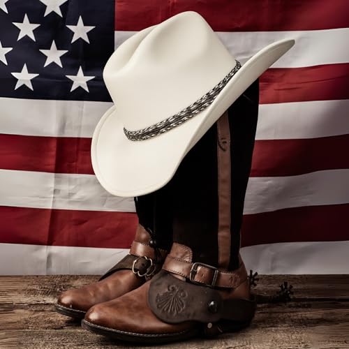 Gamboa Horsehair Hat Band for Cowboy Hats - color: Cowboy Black
