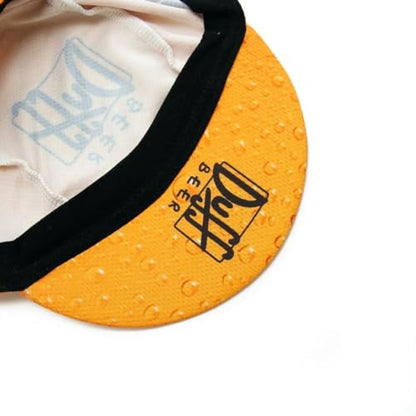 Cycling Cap for Man and Woman Cycling Hat Under Helmet-Polyester Breathable Sweat Absorbent - color: Bee-12