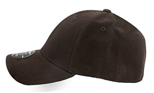 DECKY Fitted Cap - color: Brown, size: 7 1/4