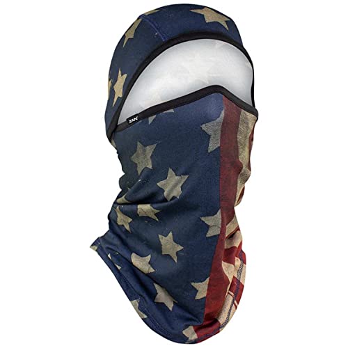 Zanheadgear WB4L114 Convertible Balaclava SportFlex Series Solid Black - color: Patriot