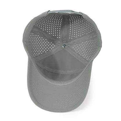 HH HOFNEN Quick Dry Baseball Cap Snapback Golf Trucker Hat for Man Women - color: 3-black+gray+white