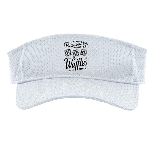 Life Happens Waffles Help Powered By Waffles Sport Sun Visor