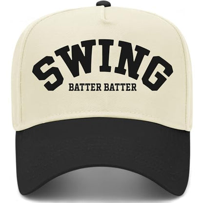 BROTHER TRUCKERS Swing Batter Batter Hat - color: Black/Natural