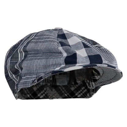 e4Hats.com Big Size 8 Panel Spring Patchwork Newsboy Hat - size: XX-Large