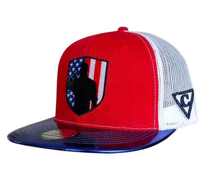Capiche [99+ Variations] Special Series Snapback Cap - One Size Unisex Men - color: 4th of July